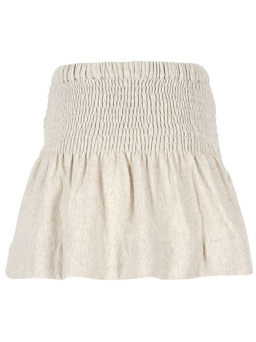 Light beige mini skirt MARANT ETOILE | JU0146FCA1M07EECCA